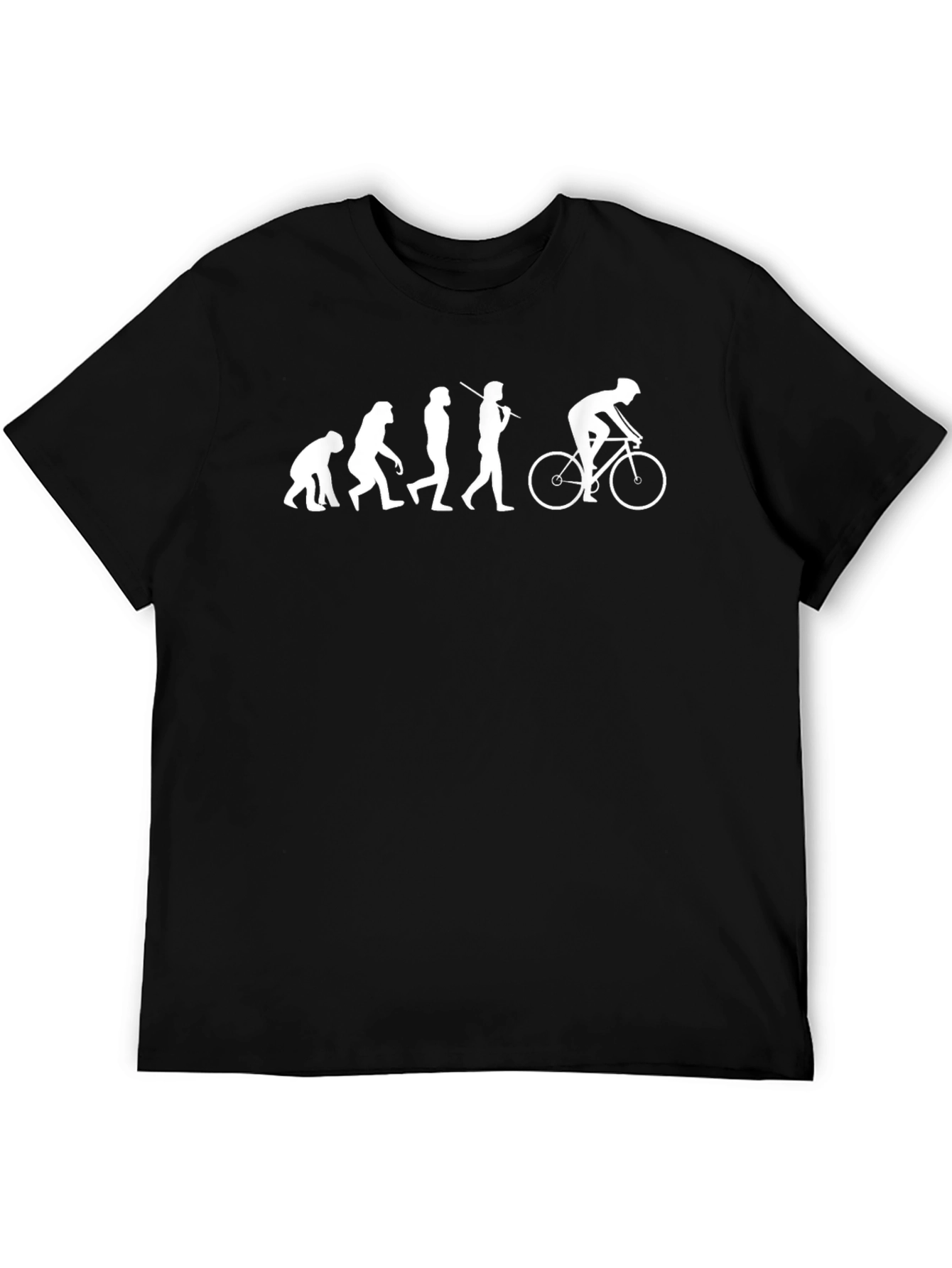 Evolution of Cyclist T-Shirt - Funny Biking Tee