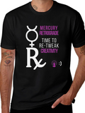 Mercury Retrograde Graphic Tee - Time to Re-Tweak Creativity