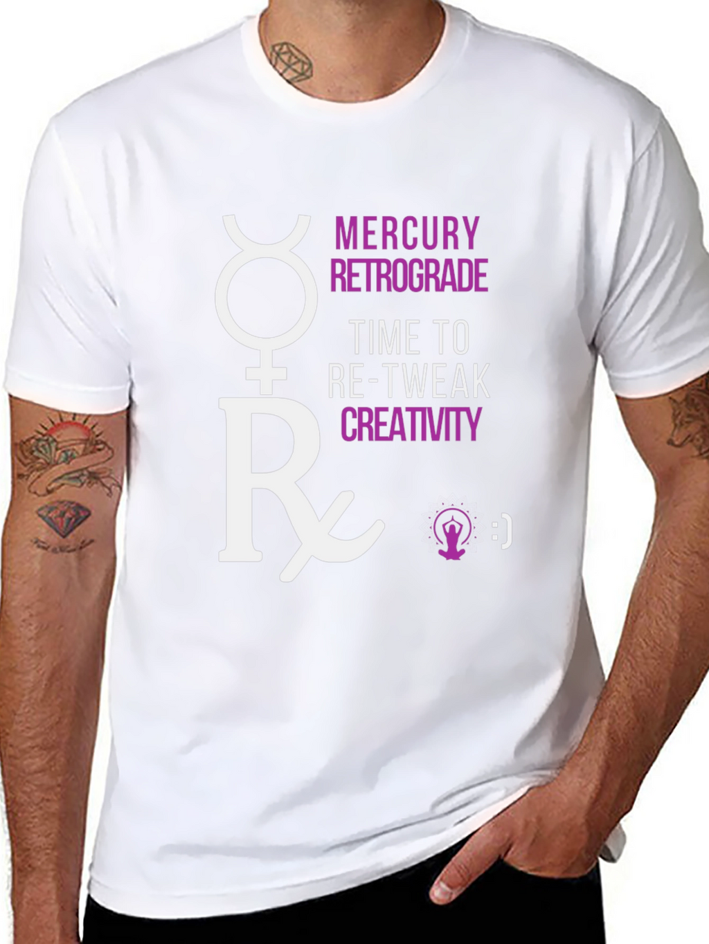 Mercury Retrograde Graphic Tee - Time to Re-Tweak Creativity