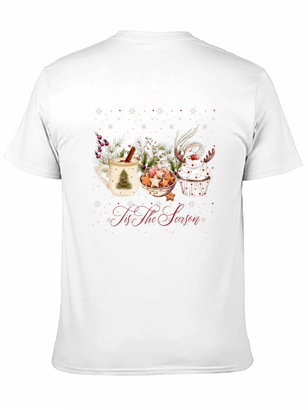 Festive Christmas Treats Graphic Tee