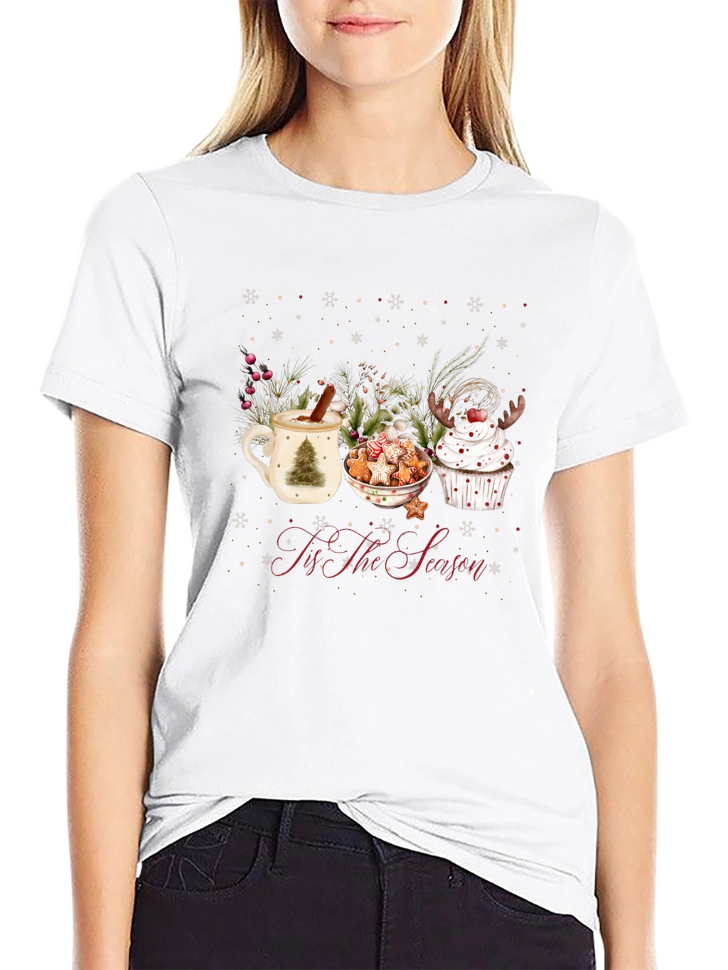 Festive Christmas Treats Graphic Tee