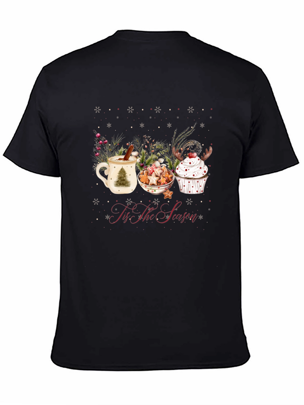 Festive Christmas Treats Graphic Tee
