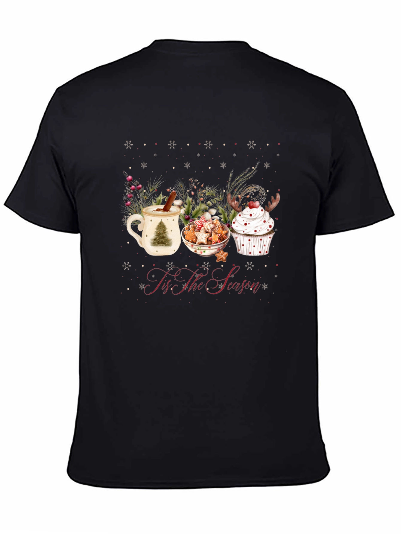 Festive Christmas Treats Graphic Tee
