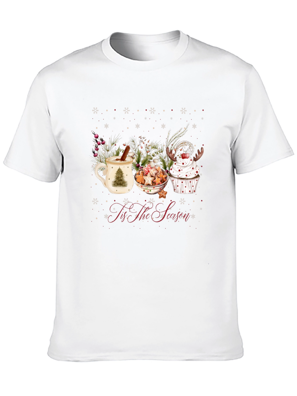 Festive Christmas Treats Graphic Tee
