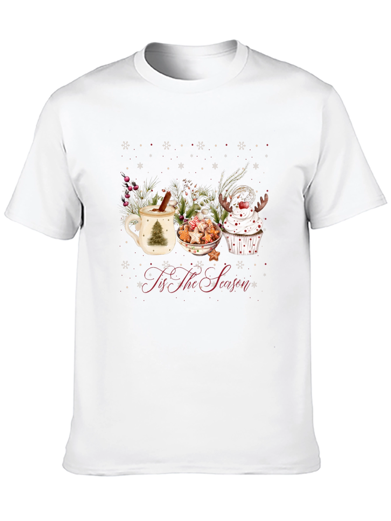 Festive Christmas Treats Graphic Tee