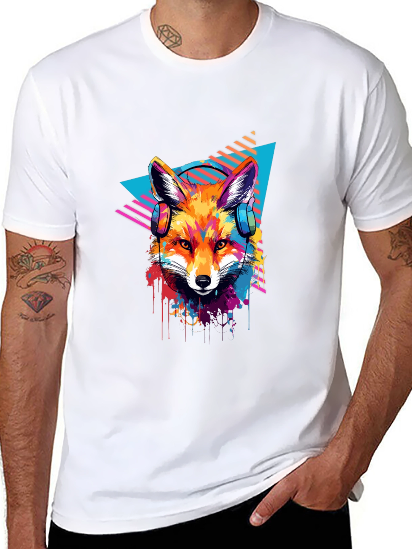 Funky Fox Graphic Tee