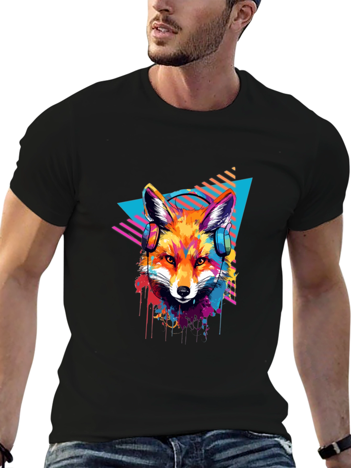 Funky Fox Graphic Tee