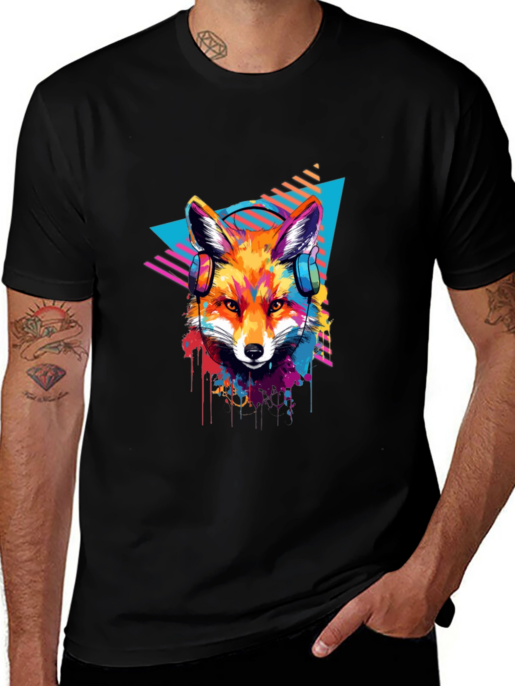Funky Fox Graphic Tee