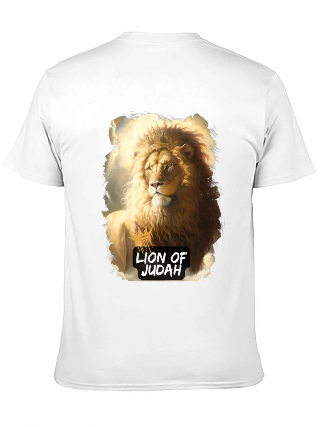 Lion of Judah Graphic T-Shirt - Black