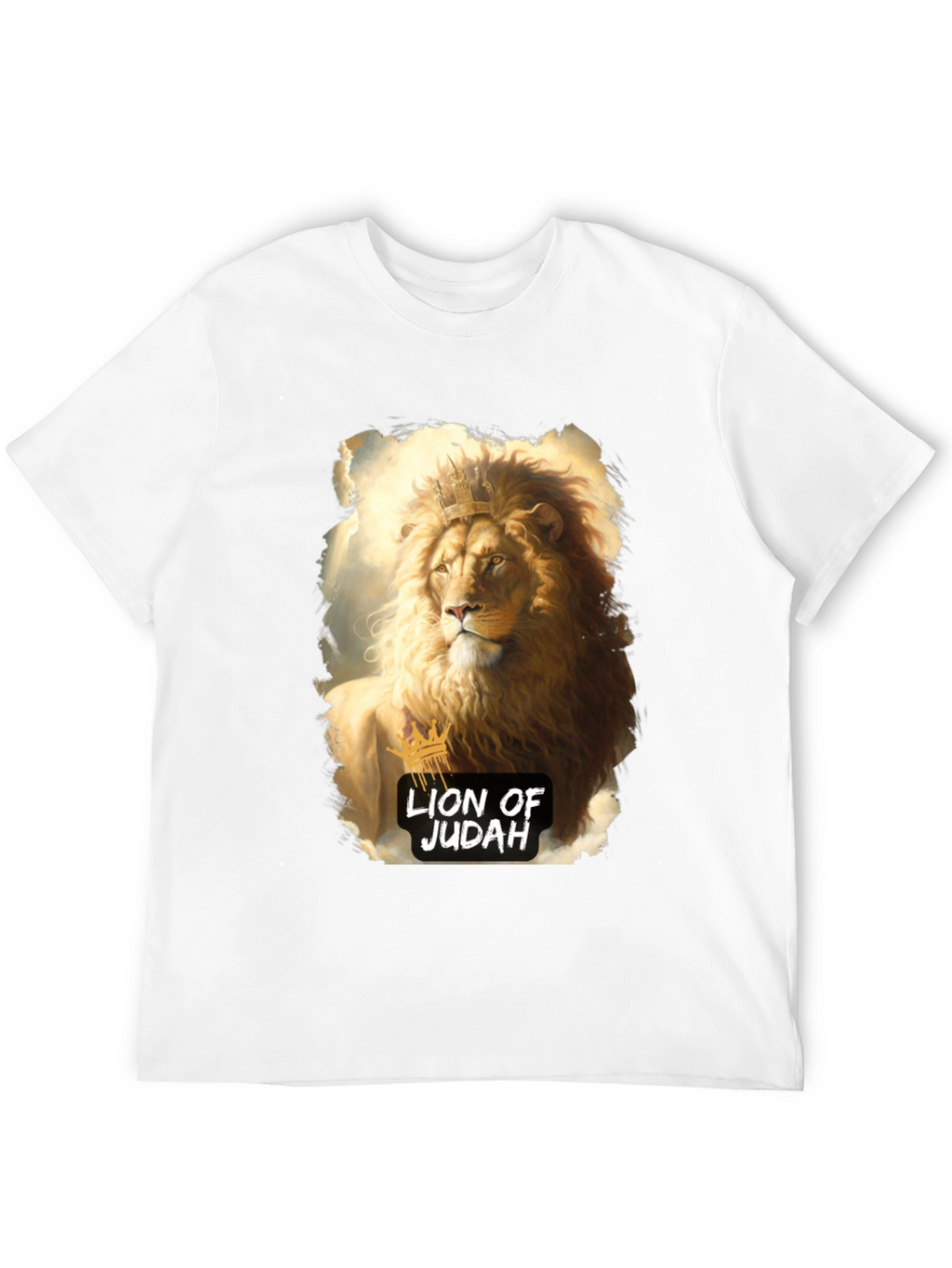 Lion of Judah Graphic T-Shirt - Black