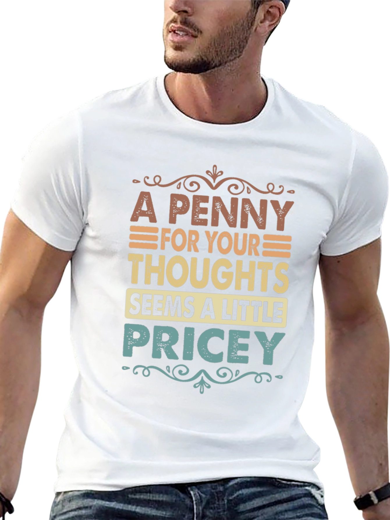 Penny For Your Thoughts Graphic Tee