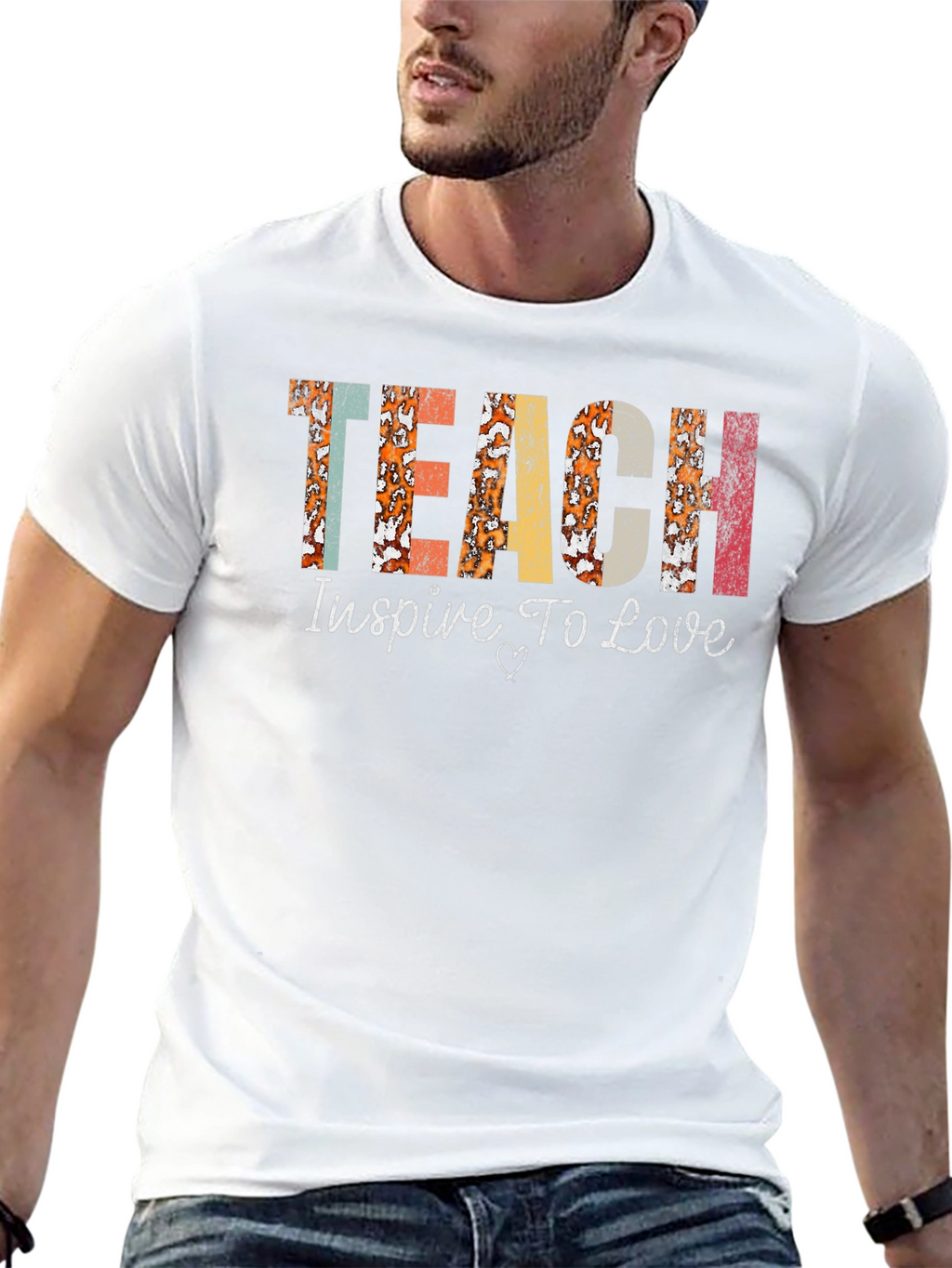 Teach Inspire Love Graphic T-Shirt
