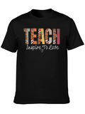 Teach Inspire Love Graphic T-Shirt