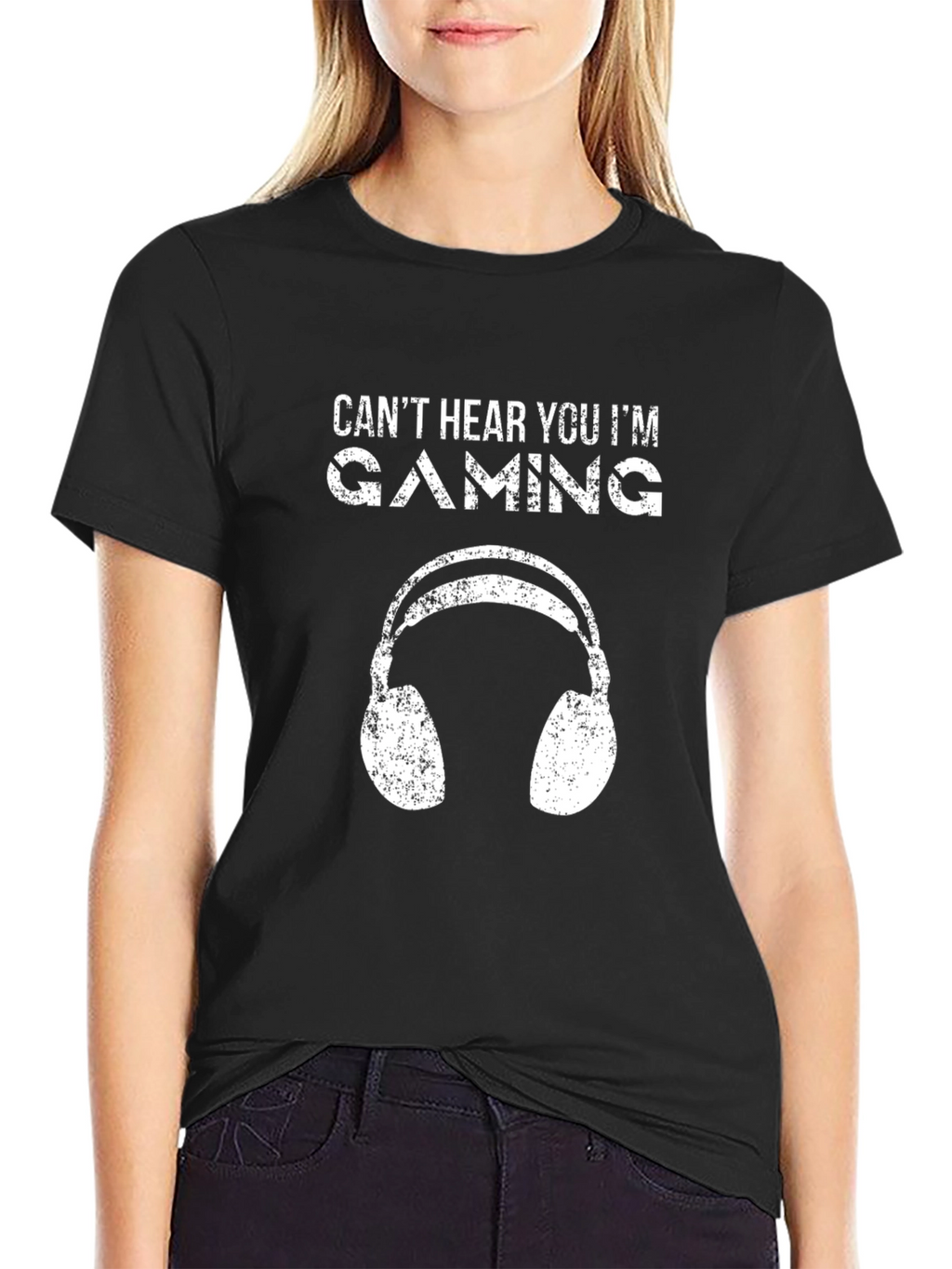 Gamer T-Shirt: Cant Hear You Im Gaming