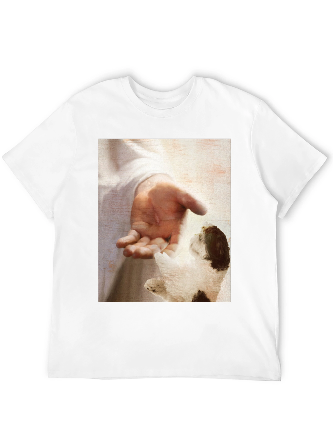 Touching Moment Graphic T-Shirt