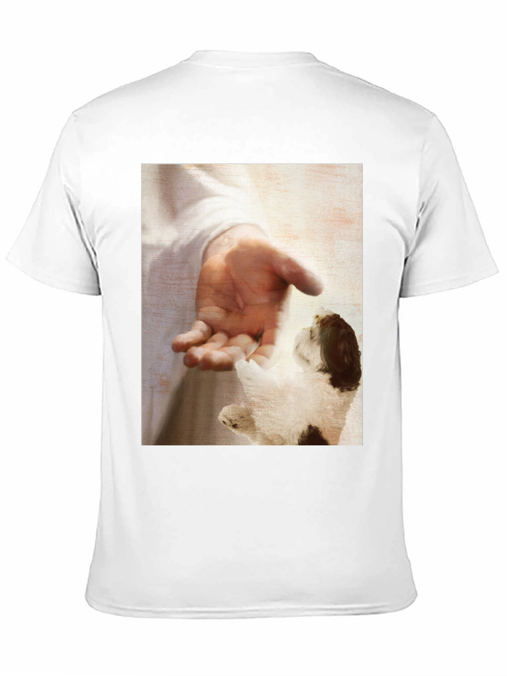 Touching Moment Graphic T-Shirt