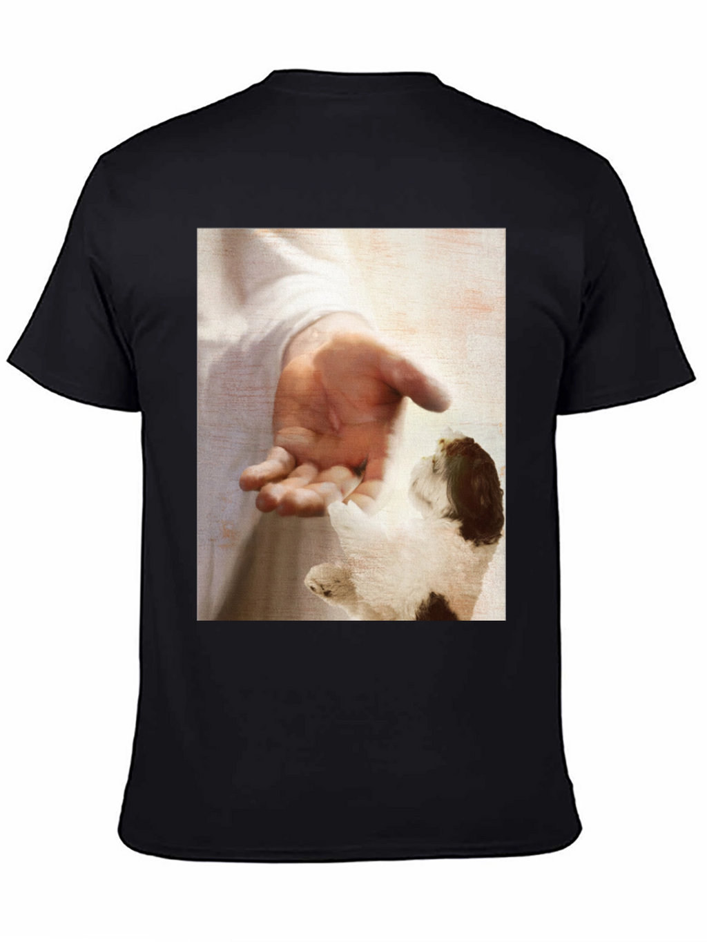 Touching Moment Graphic T-Shirt