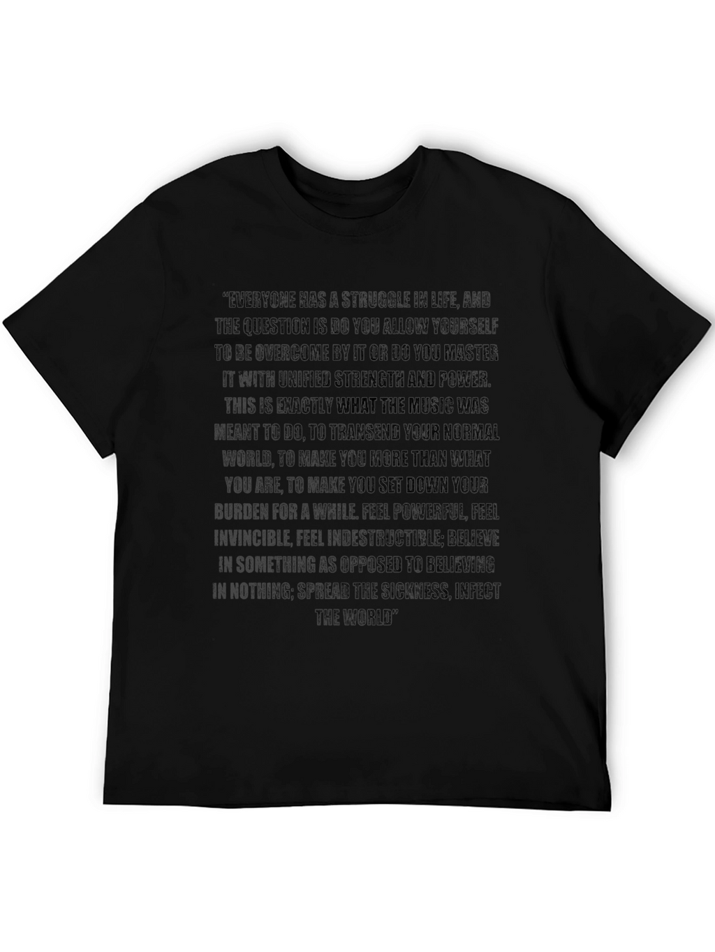Inspirational Quote T-Shirt - Strength & Power