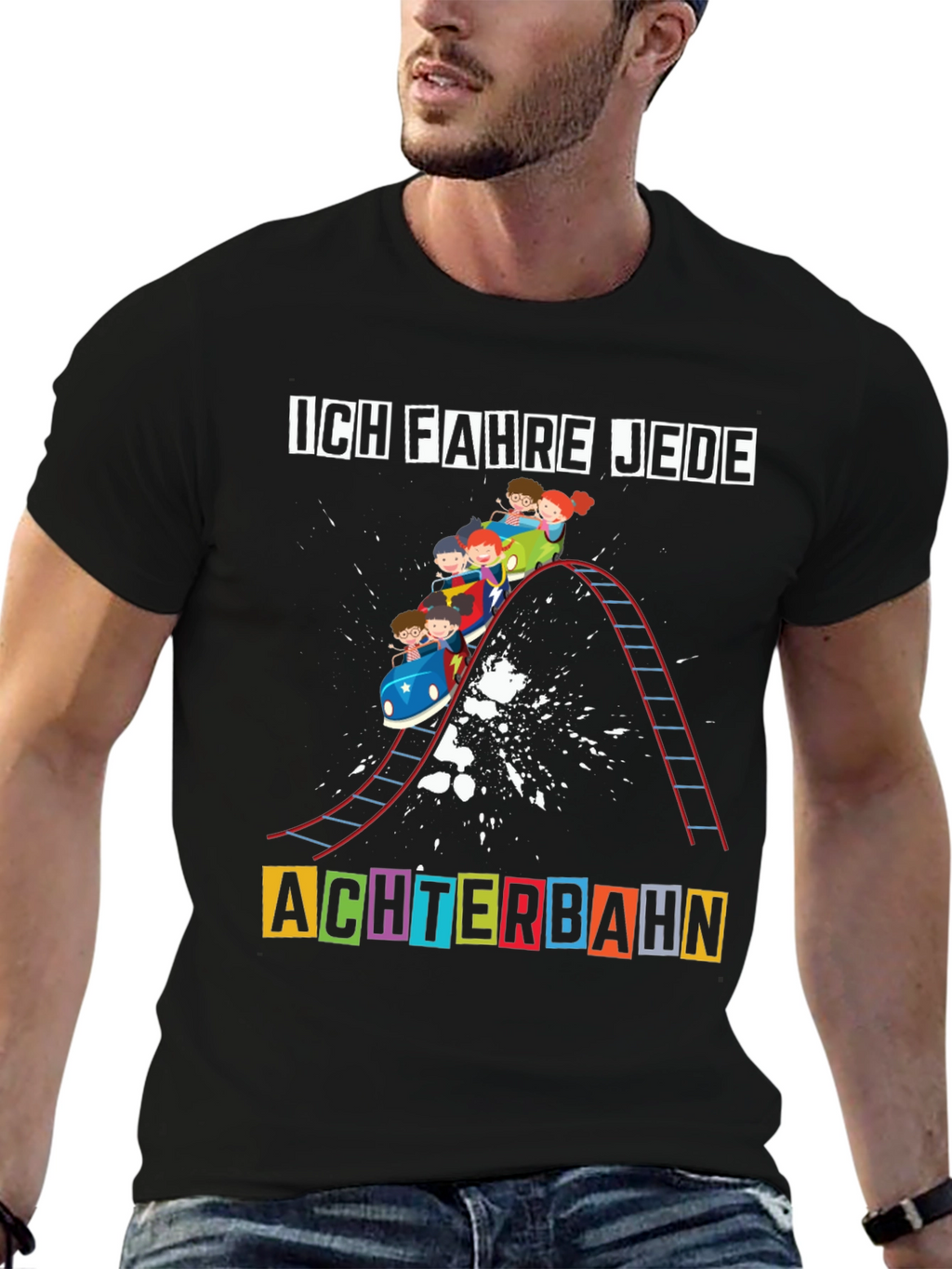 Funny German Roller Coaster T-Shirt