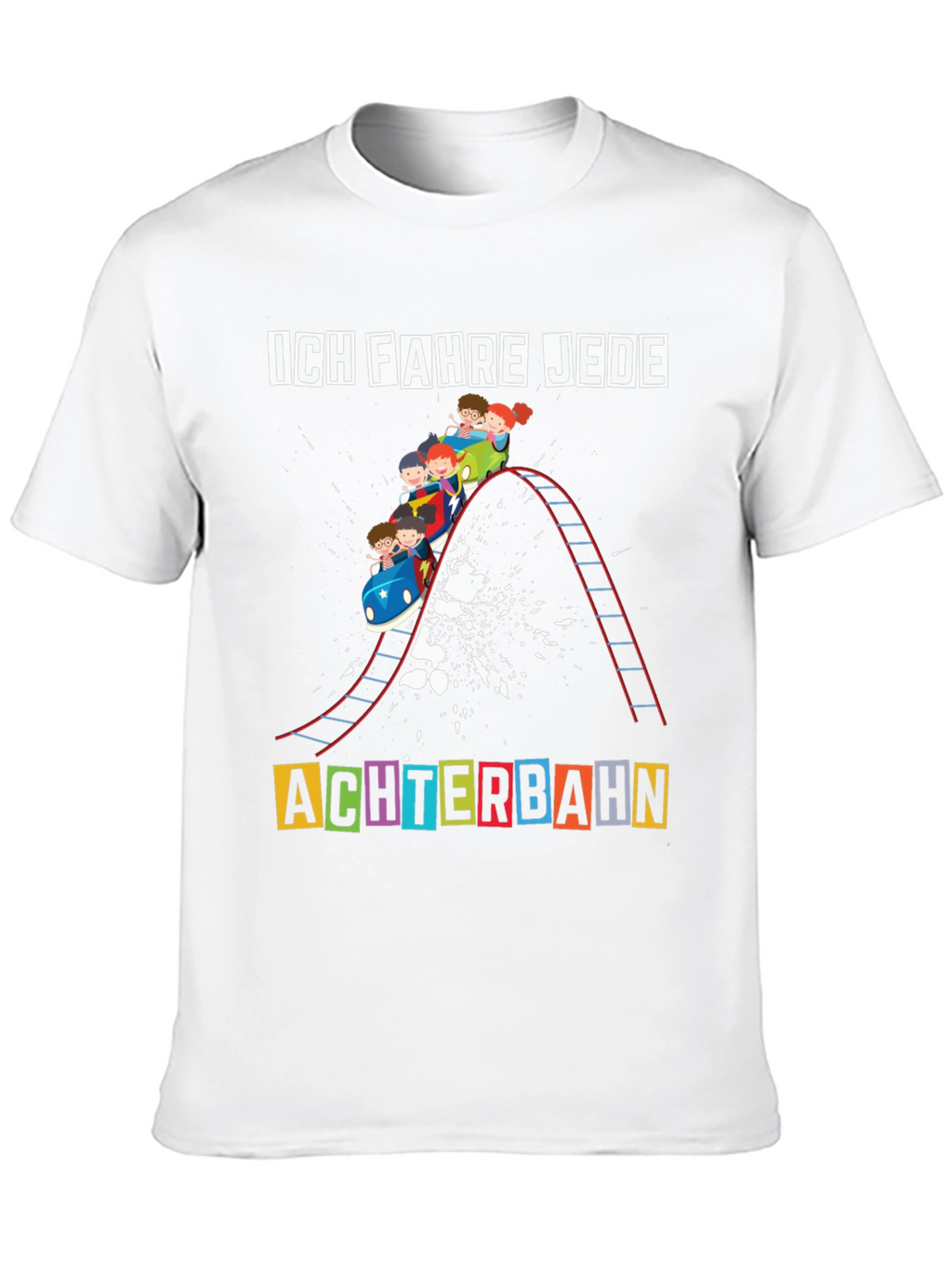 Funny German Roller Coaster T-Shirt