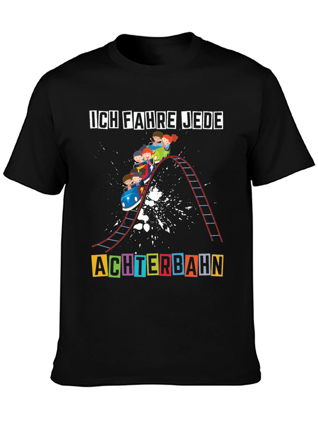 Funny German Roller Coaster T-Shirt