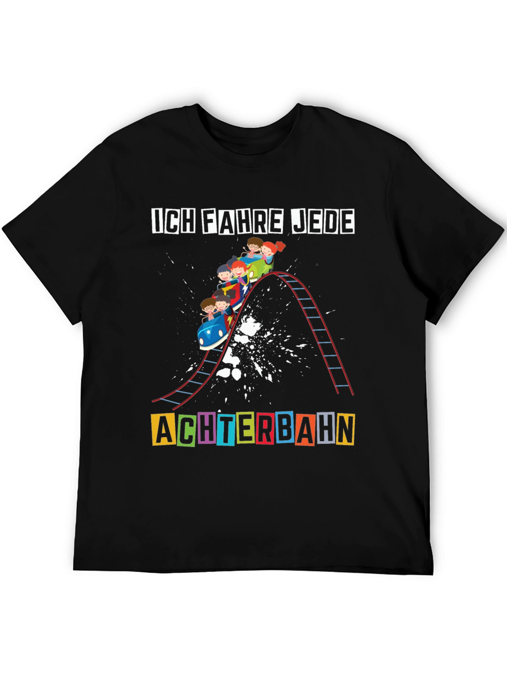 Funny German Roller Coaster T-Shirt