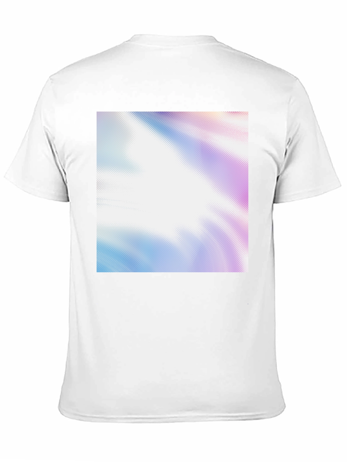 Abstract Design Black Tee