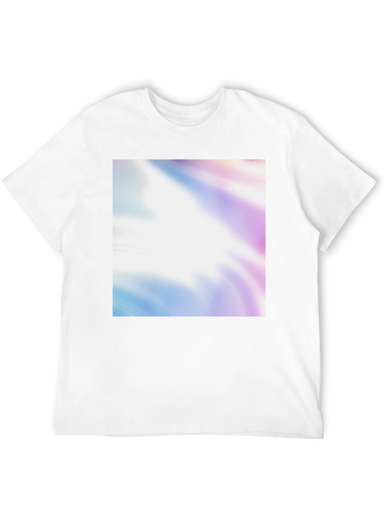 Abstract Design Black Tee
