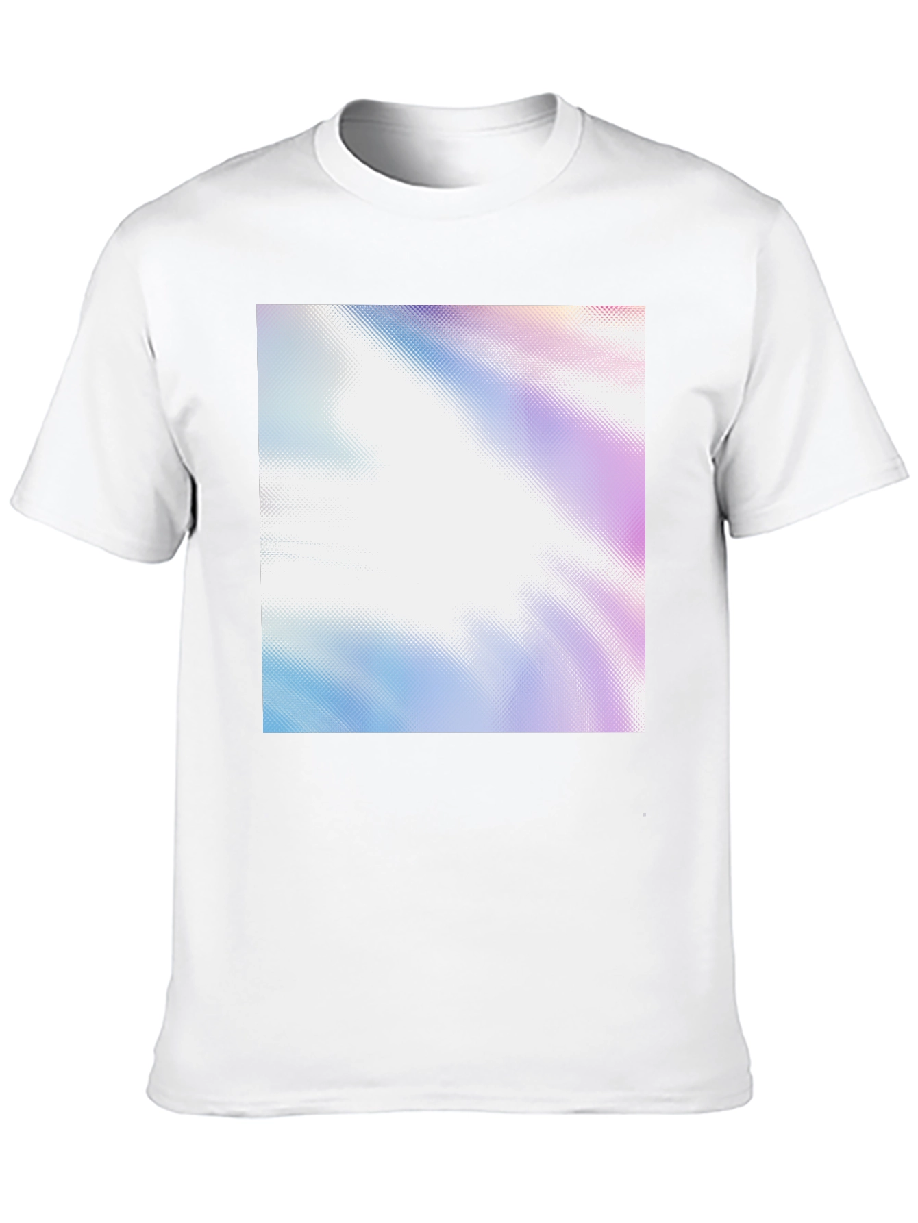 Abstract Design Black Tee
