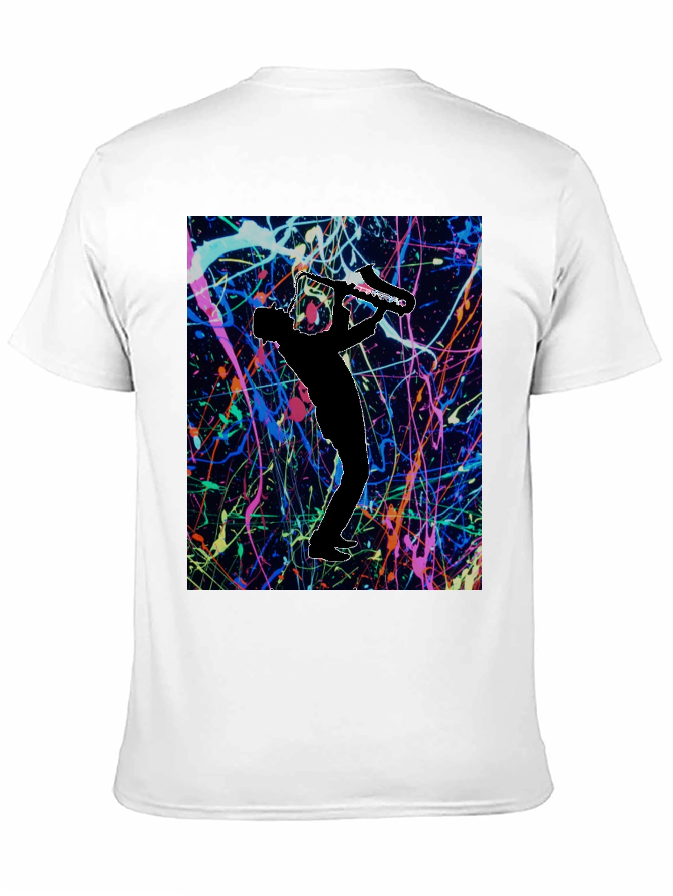 Saxophone Player Art T-Shirt
