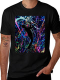 Saxophone Player Art T-Shirt