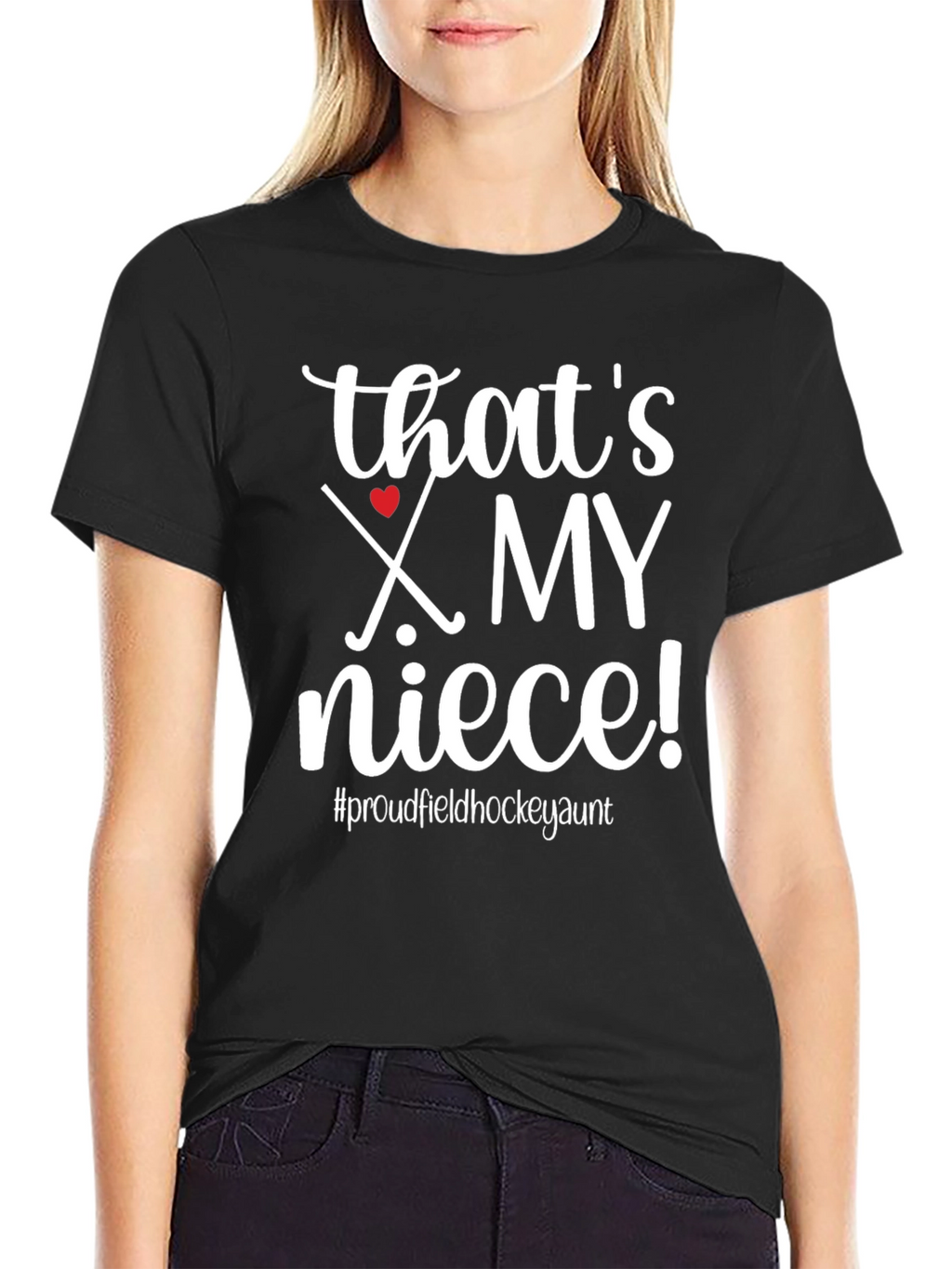 Thats My Niece Field Hockey Aunt T-Shirt