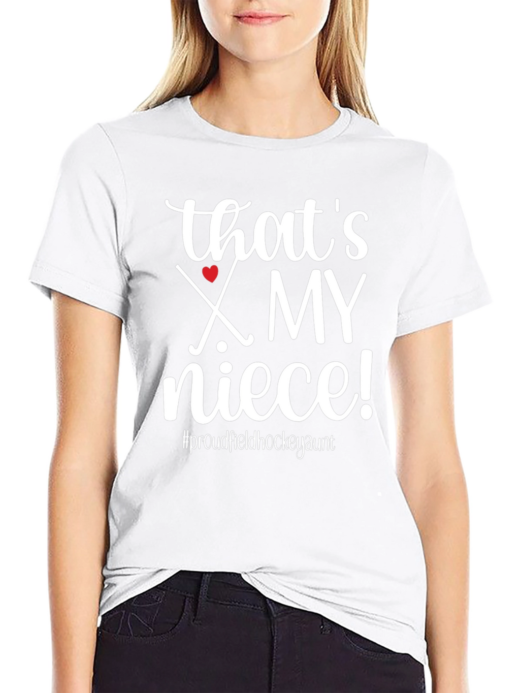 Thats My Niece Field Hockey Aunt T-Shirt