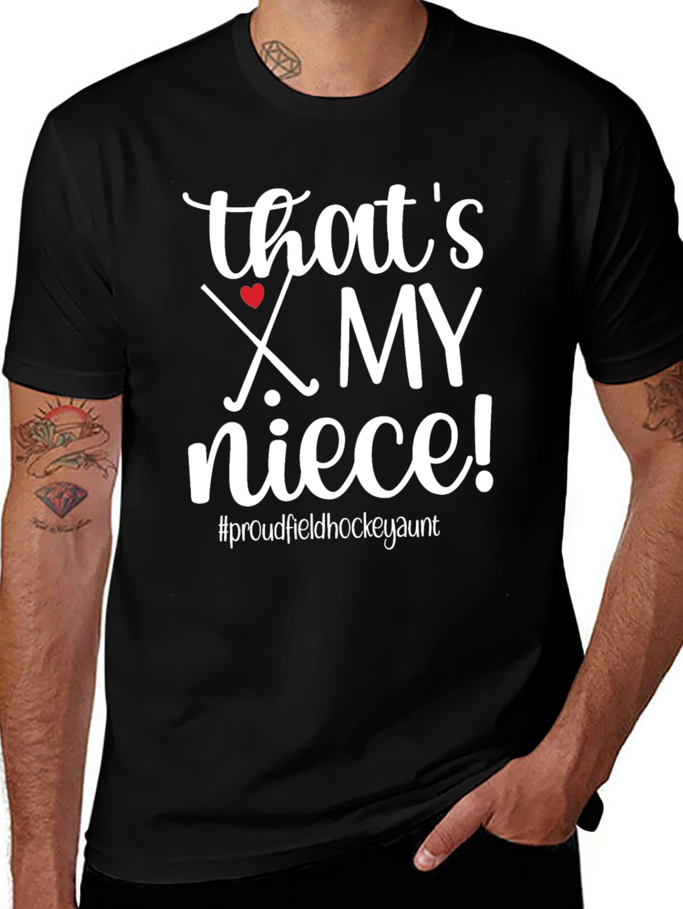 Thats My Niece Field Hockey Aunt T-Shirt
