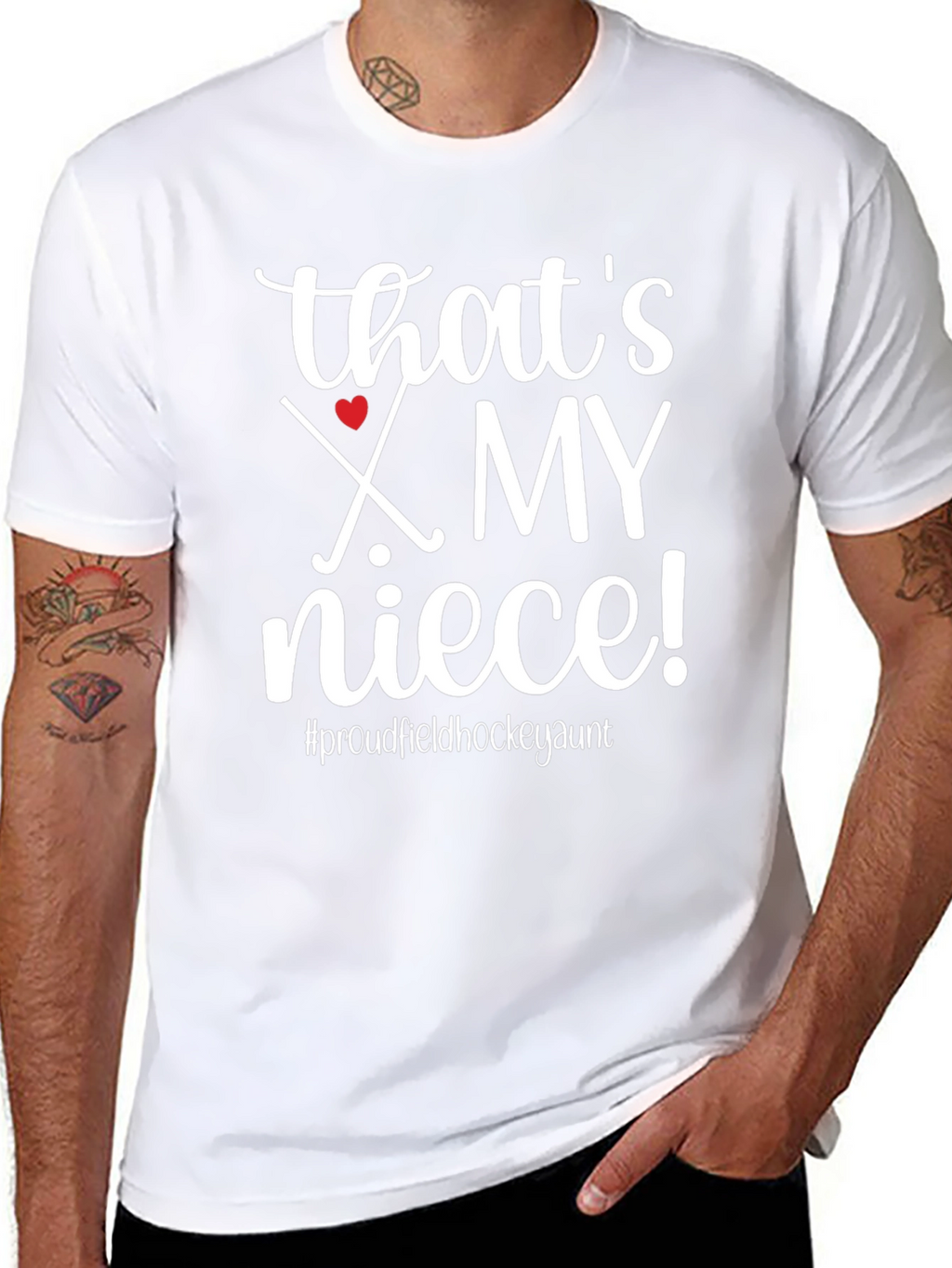 Thats My Niece Field Hockey Aunt T-Shirt