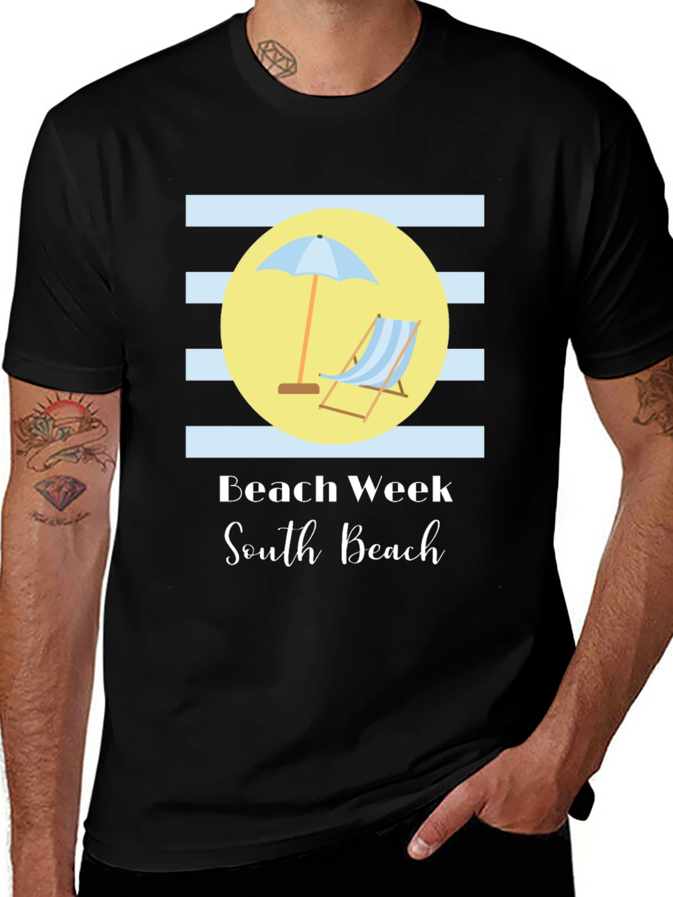 Beach Week South Beach Graphic T-Shirt