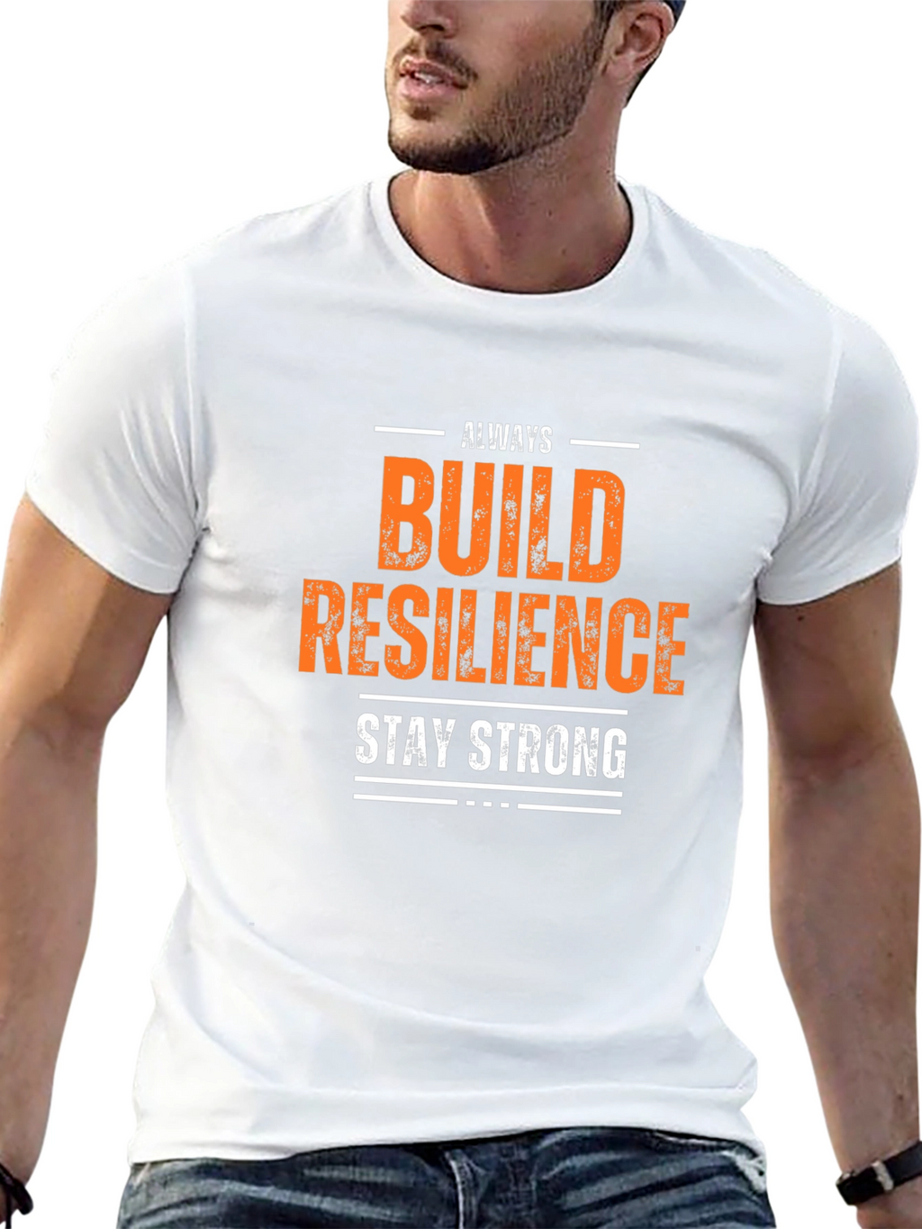 Build Resilience Black T-Shirt