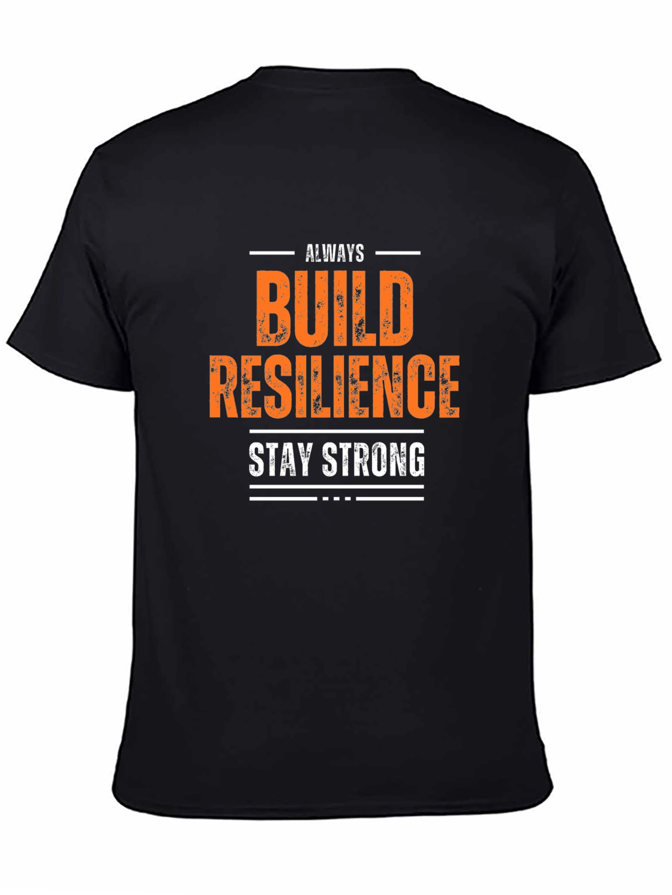 Build Resilience Black T-Shirt