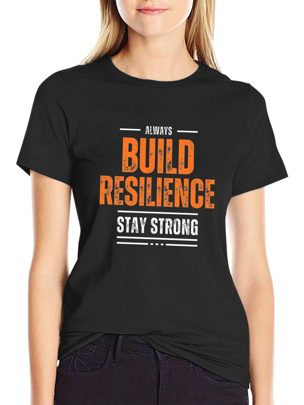 Build Resilience Black T-Shirt