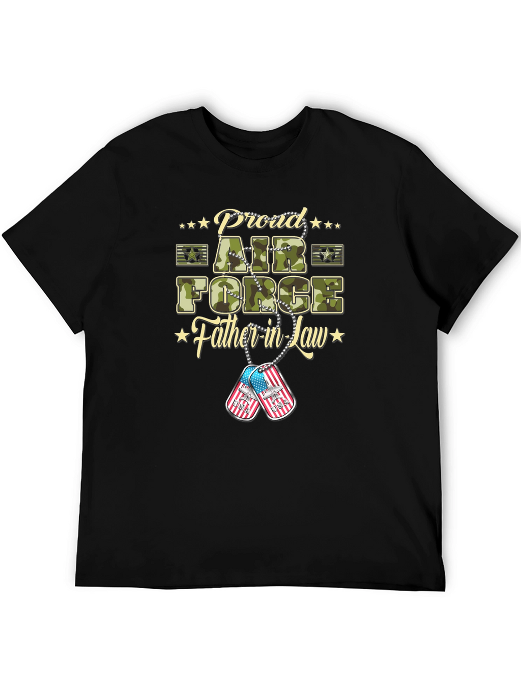 Proud Air Force Father-in-Law T-Shirt