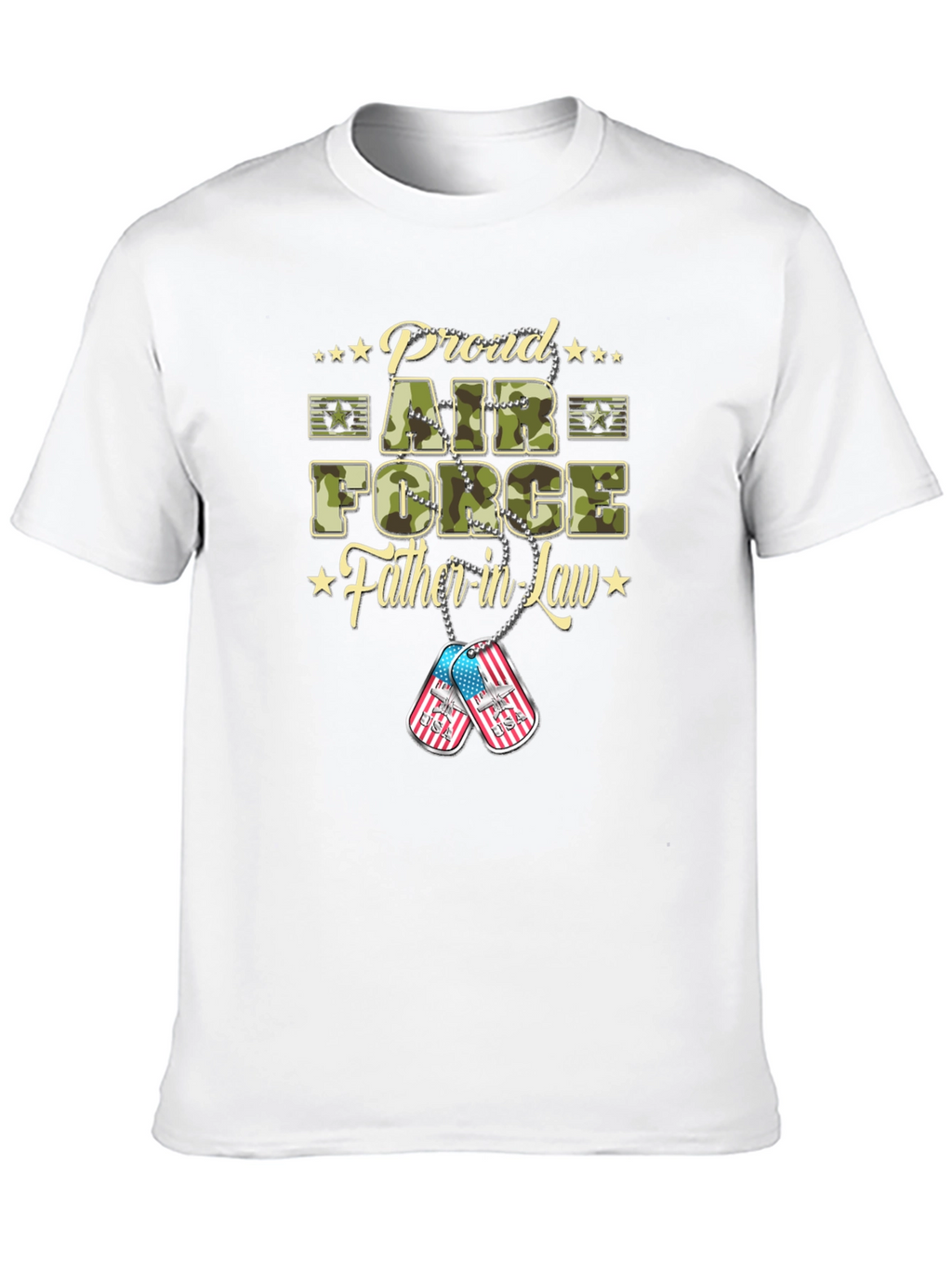 Proud Air Force Father-in-Law T-Shirt