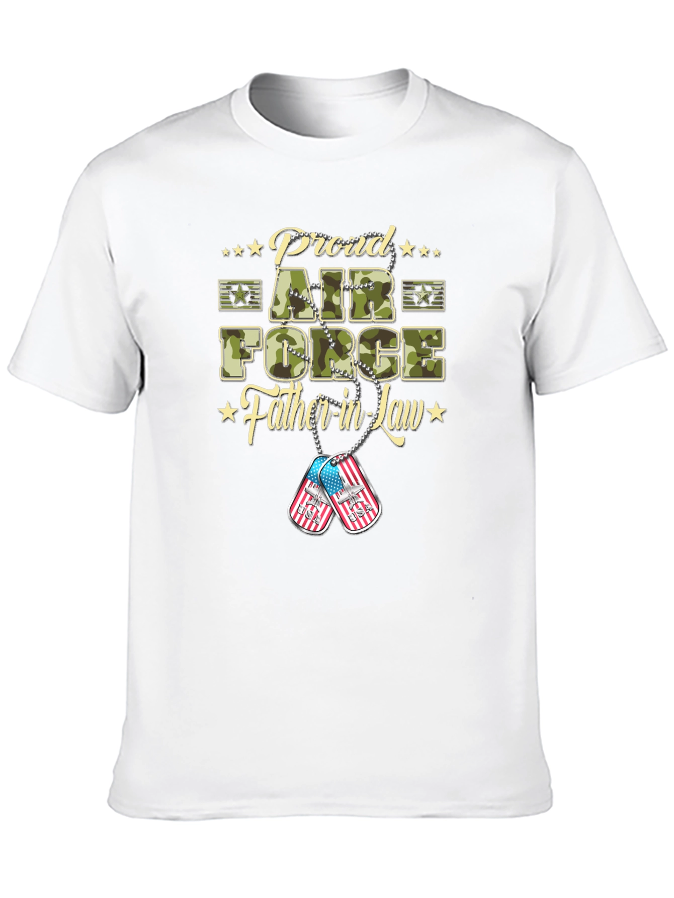 Proud Air Force Father-in-Law T-Shirt