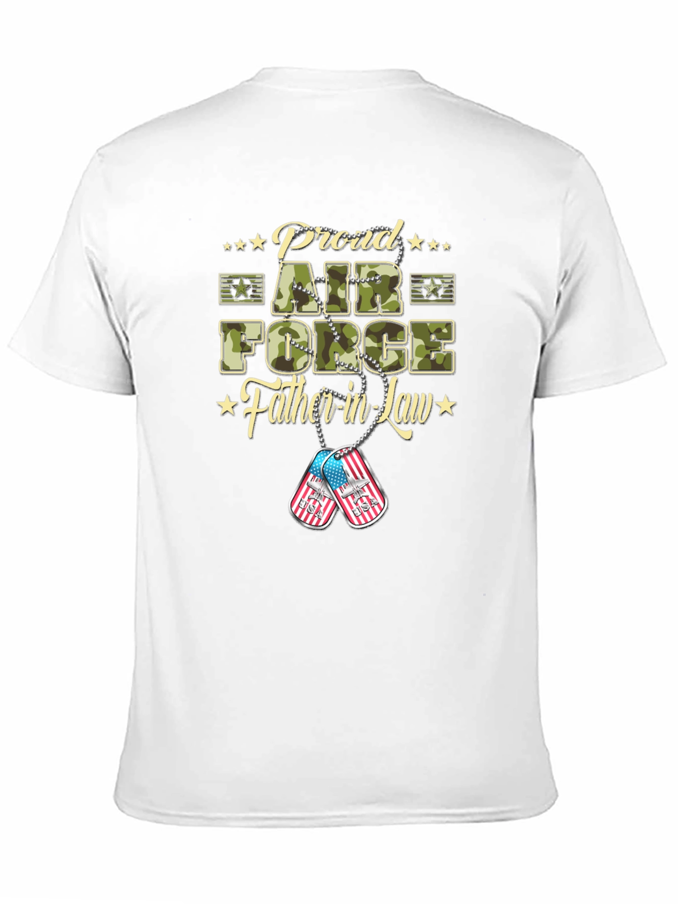 Proud Air Force Father-in-Law T-Shirt