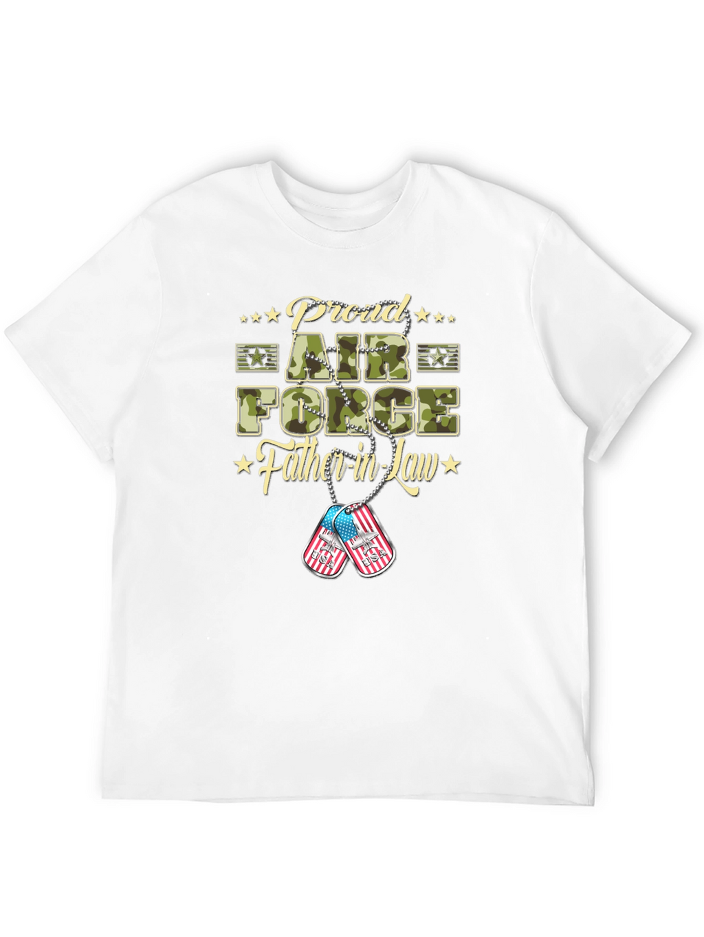 Proud Air Force Father-in-Law T-Shirt