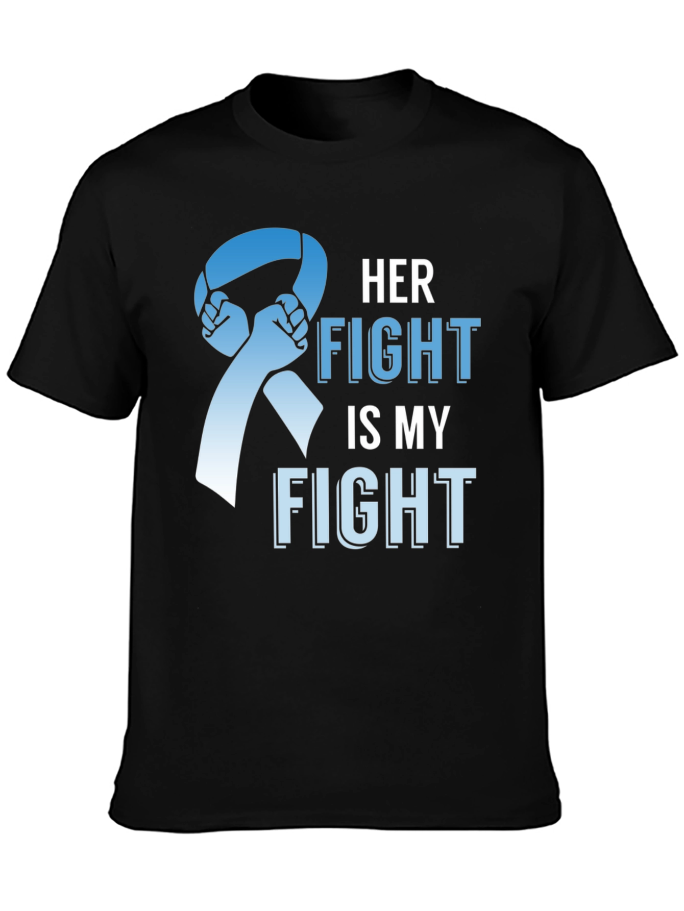 Her Fight is My Fight T-Shirt - Support Awareness