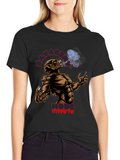 Savage Mode Graphic Print T-Shirt - Black