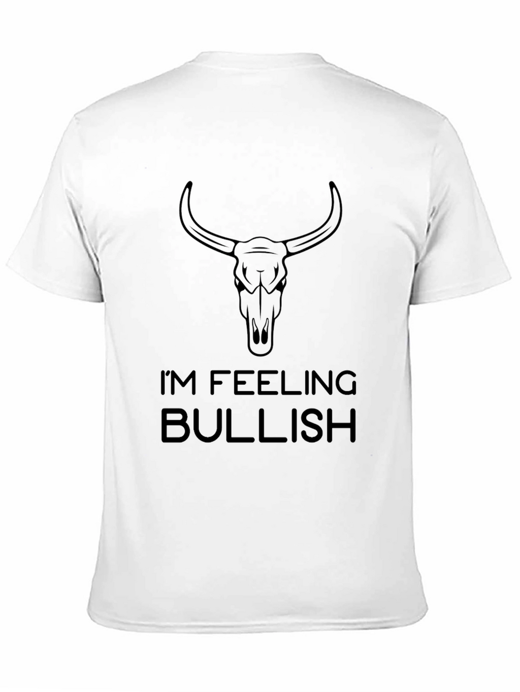Bullish Graphic Tee - Black Cotton T-Shirt