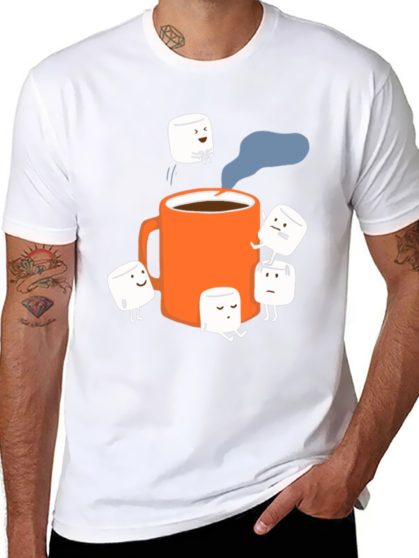Marshmallow Coffee T-Shirt