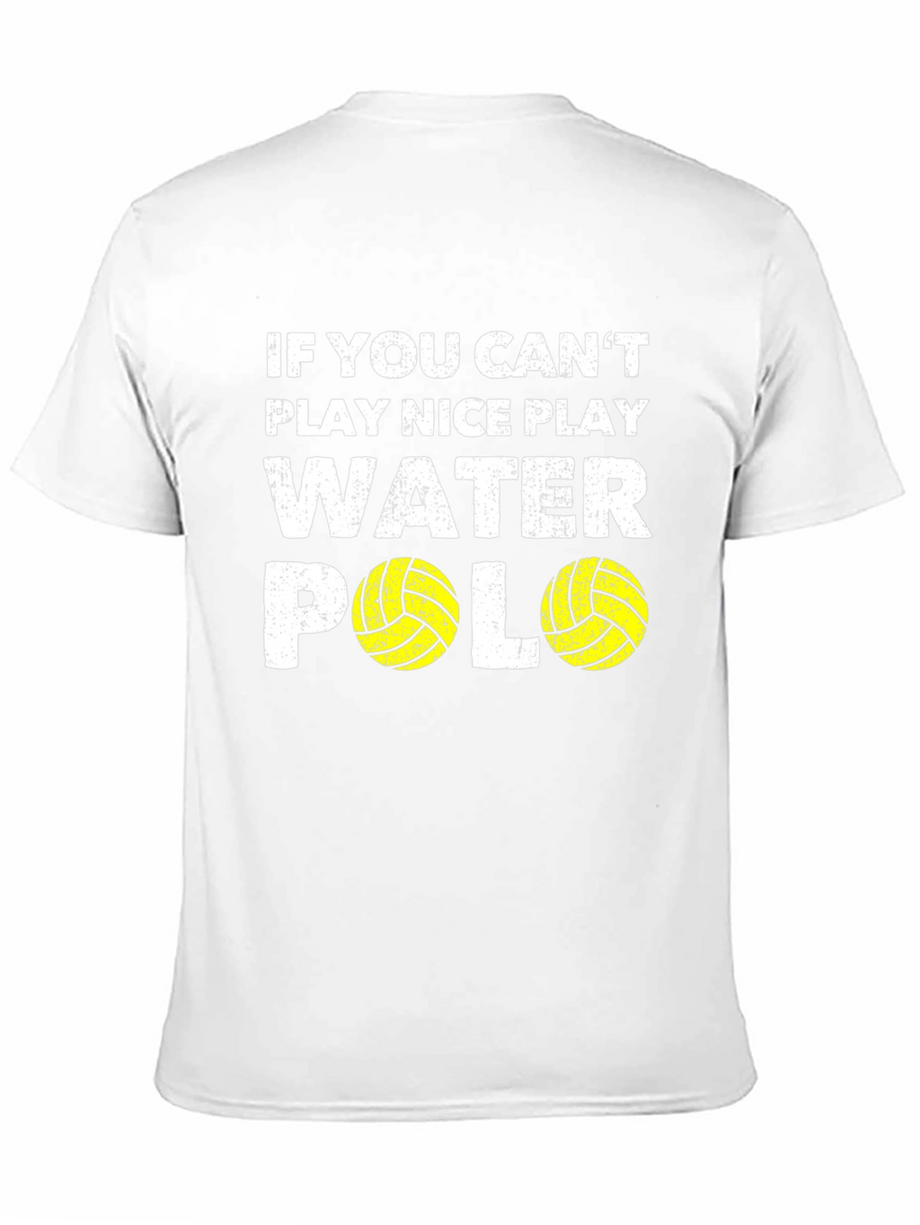 Funny Water Polo Player T-Shirt - Play Nice Tee
