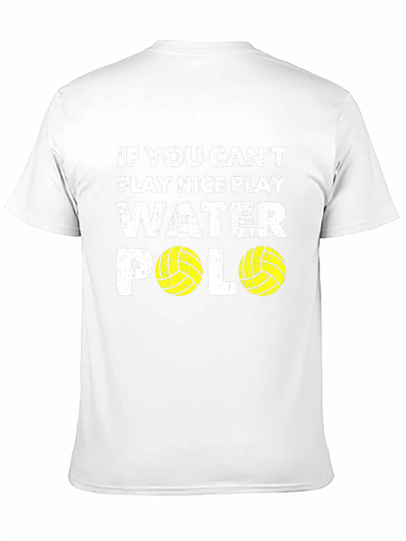 Funny Water Polo Player T-Shirt - Play Nice Tee